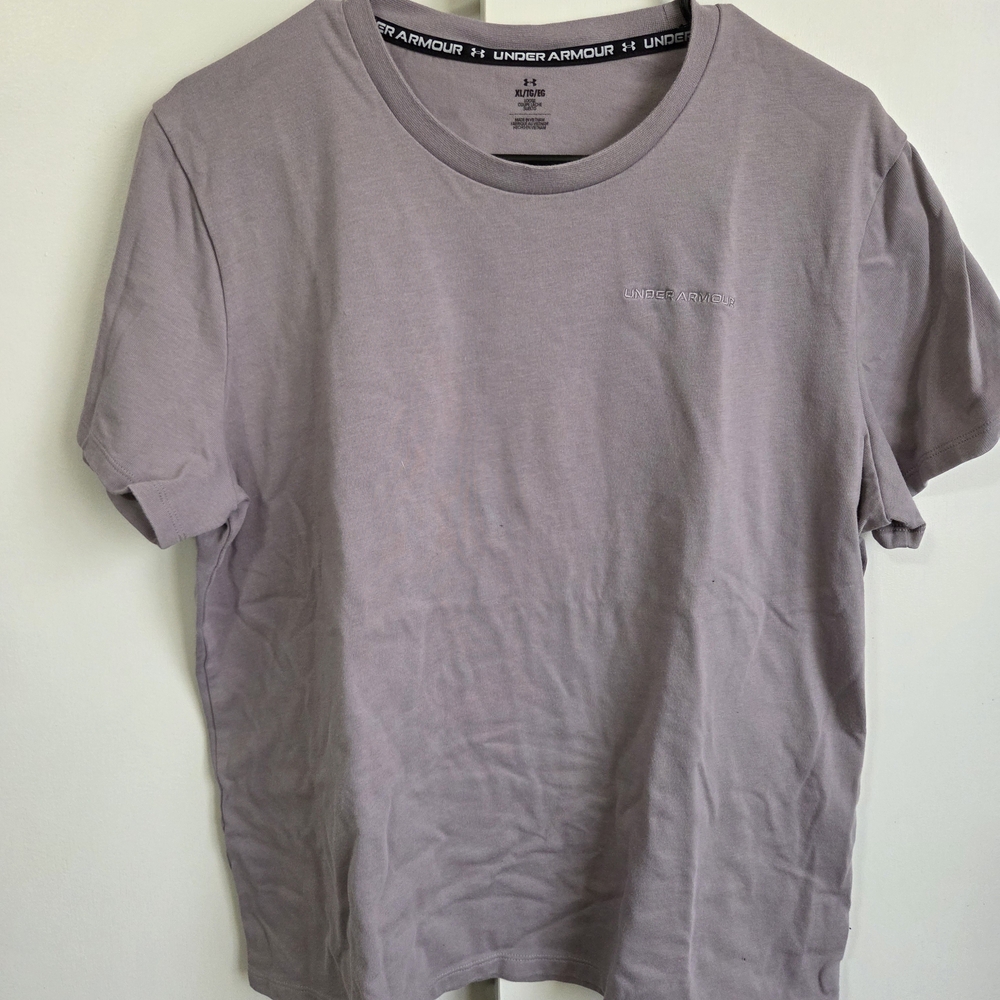 Under Armour Womens T-Shirts - Taupe and Brown - Picture 3 of 6
